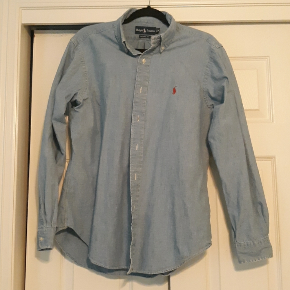 Polo by Ralph Lauren Mens button down casual shirt